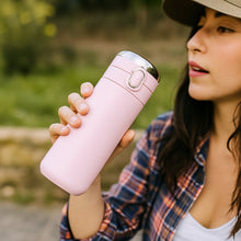 Smart Vacuum Insulated Water Bottle with LED Temperature Display (Mix Color & Design / 320 ML / 1 Pc))