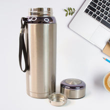 800ml Stainless Steel Water Bottle – Leak-Proof Thermos Flask for Travel, Gym, Office, Home Use (1 Pc)