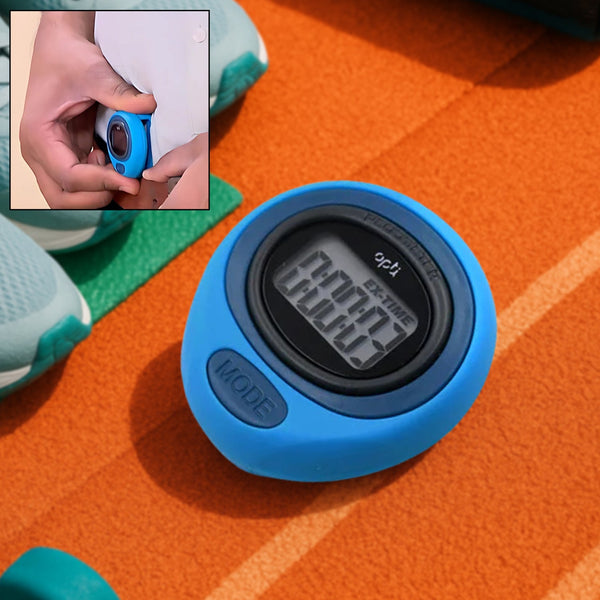 Digital Pedometers for Men and Women - Accurate Step Tracker for Walking, Running, to Track Calories, Distance, Speed and Duration Fitness
