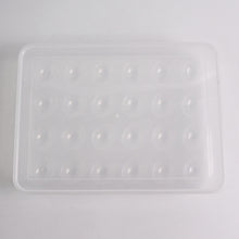 Plastic Egg Storage Container Holder For Refrigerator Egg Tray Holds 24 Eggs (1 Pc)