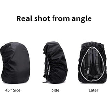 Heavy Waterproof Nylon Rain Cover/Dust Cover - Elastic Adjustable for Laptop Bags and Backpacks, School Bag Waterproof Cover, Dust Proof, Backpack, Laptop Bag Cover (1Pc)