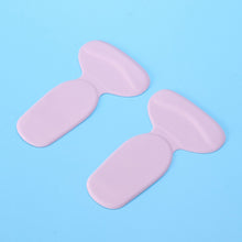 2 In 1 T Shaped Silicone Self Adhesive Shoe Heel Pads Insoles (1 Pair)