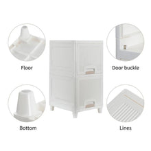 Multipurpose Storage Cabinet Storage Solutions Plastic Drawers  Multi Layer Wardrobe Storage Drawers  Foldable Multipurpose Drawer Units For Kitchen Bathroom Bedroom Cloth (2 Layer)