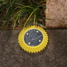 9364 4 Pack Solar Ground Lights Led Solar Powered Disk Lights Outdoor Waterproof Garden Landscape Lighting For Yard Deck Lawn Pathway Walkway Balcony Decoration